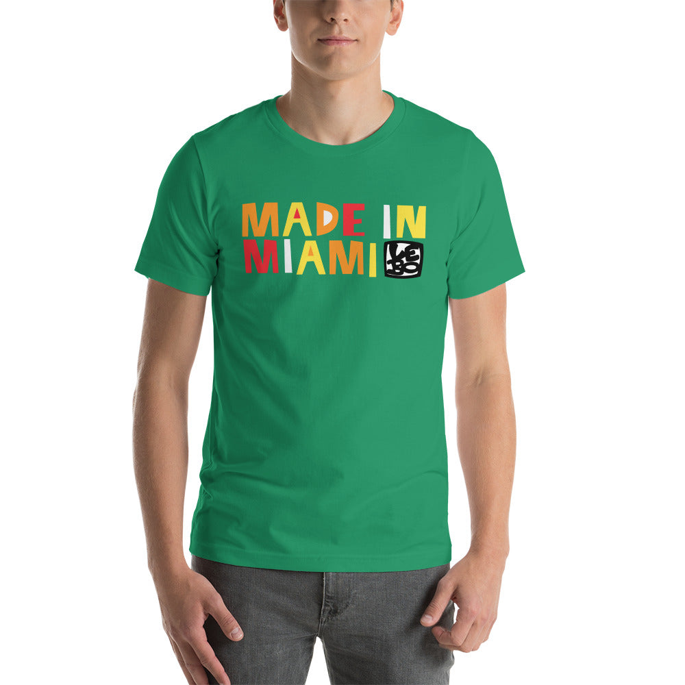 Made in Miami - The OG - Lebo Unisex Short-Sleeve T-Shirt